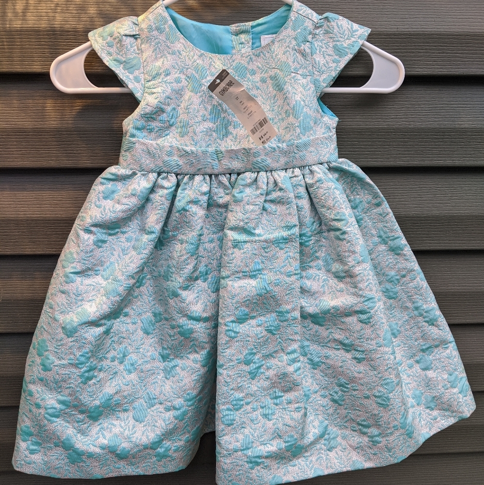 Gymboree Teal Dress 2T